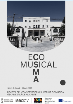 Eco Musical 2025. Revista del CSMA