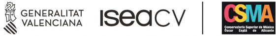 Conservatorio Superior de Música Óscar Esplá de Alicante Logo